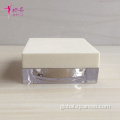  Square Shape Cosmetic Jar Loose Powder Jar withSifter Supplier